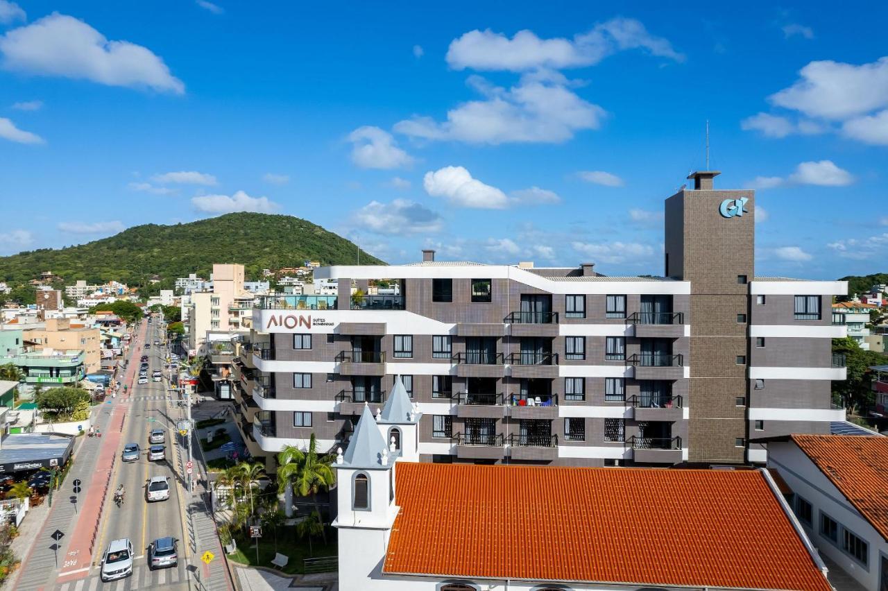 Confortavel Loft Com Vista Para O Mar - Condominio Com Piscina Bombinhas Eksteriør bilde