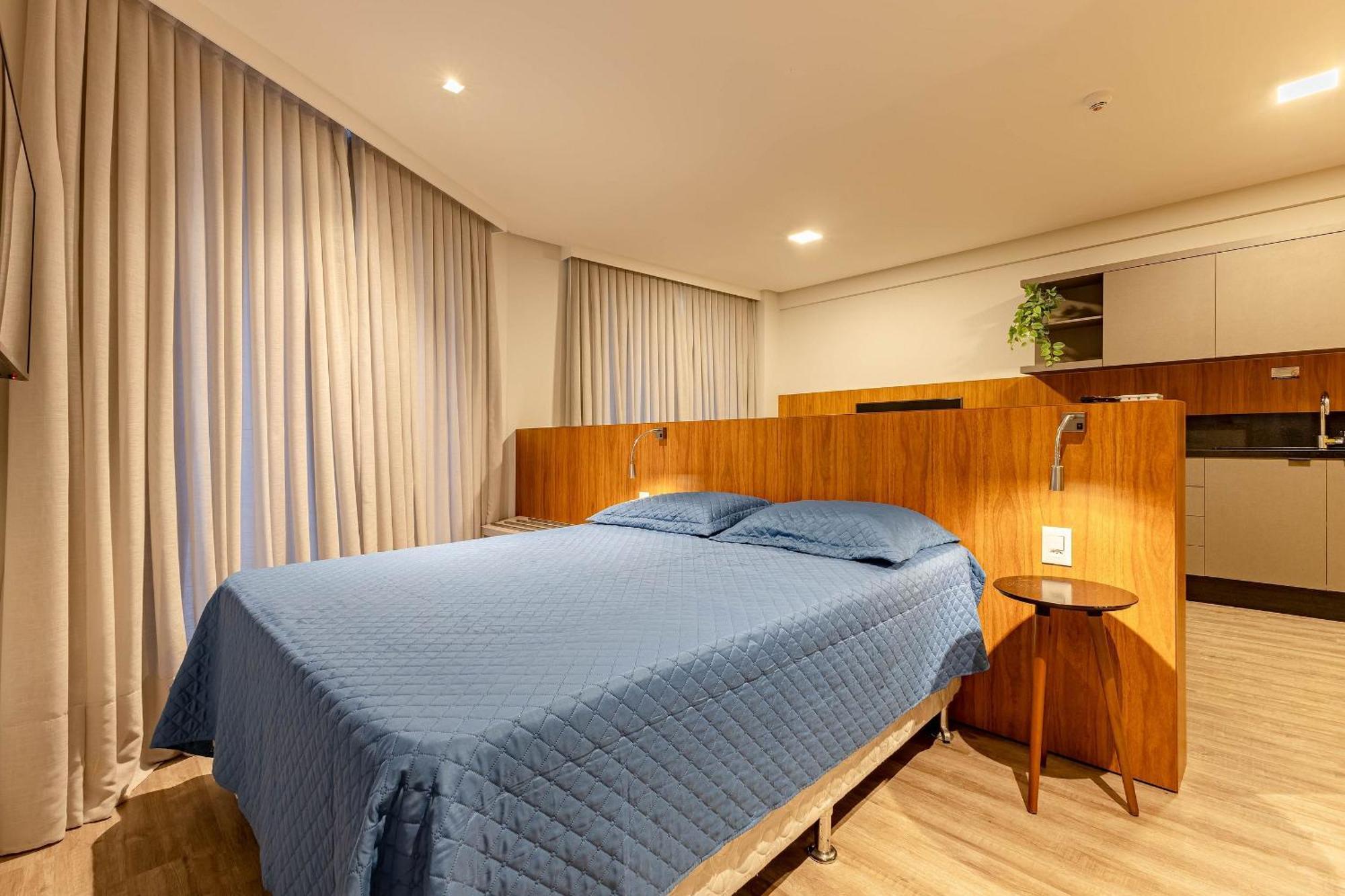 Confortavel Loft Com Vista Para O Mar - Condominio Com Piscina Bombinhas Eksteriør bilde